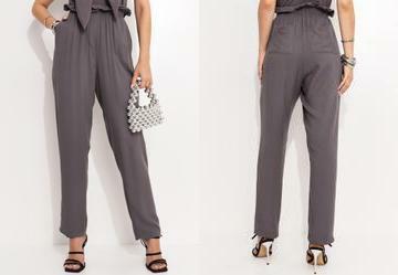 Cala Cinza em Viscose Plana