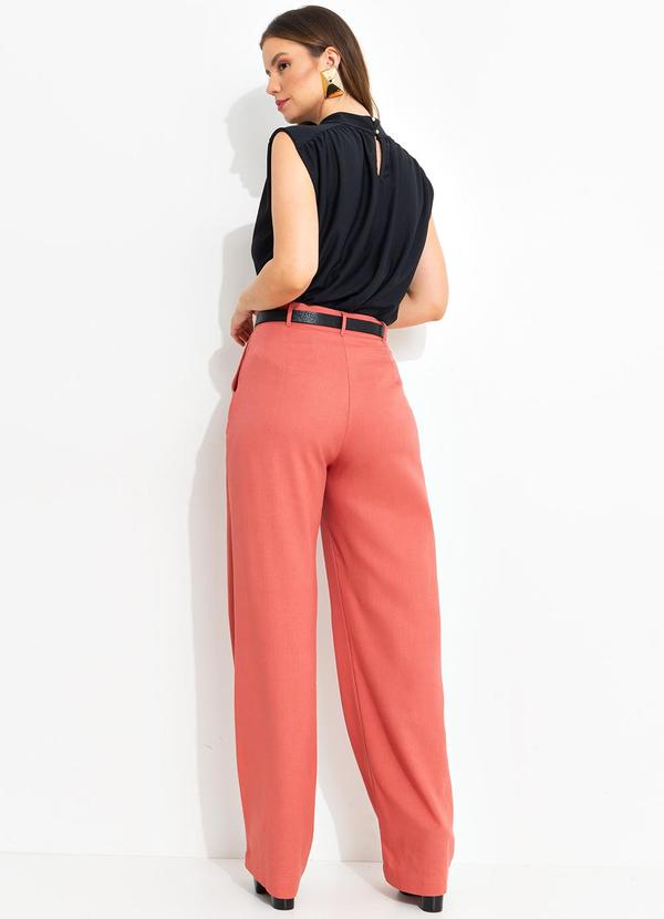 Quintess - Calça Coral em Linho 4