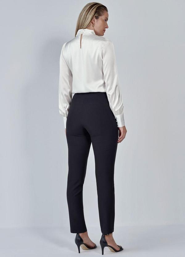 Principessa - Calça de Alfaiataria Catarina Preto 4