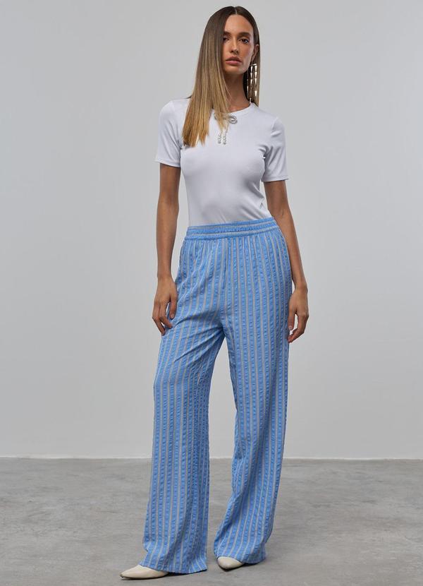 Carlota Costa - Calca de Risca Azul 3