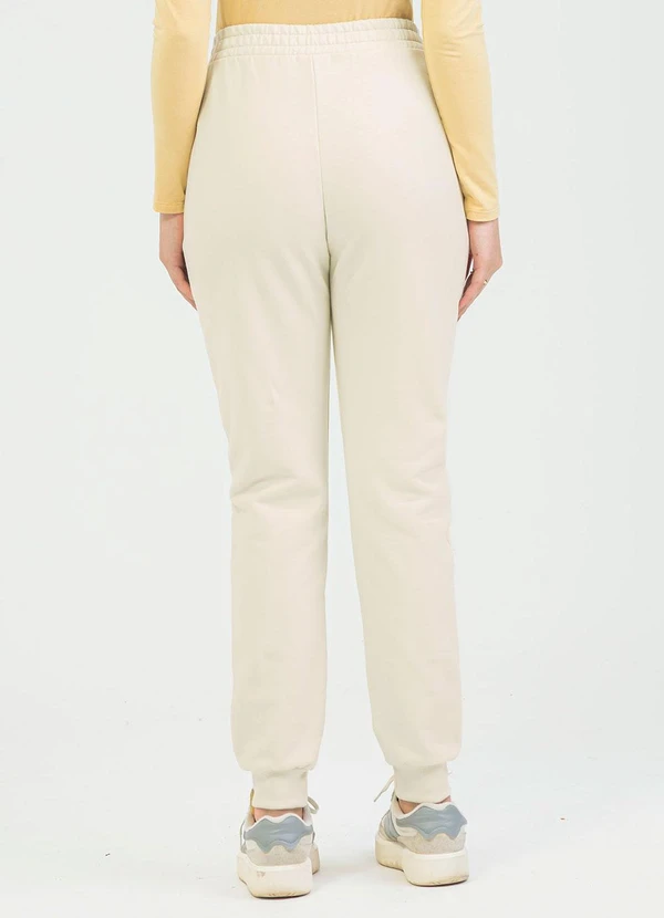 Cativa - Calça em Moletom Bege 2