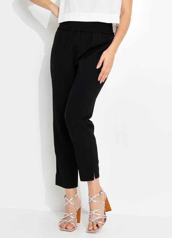 You Premium - Calça em Viscose Preto