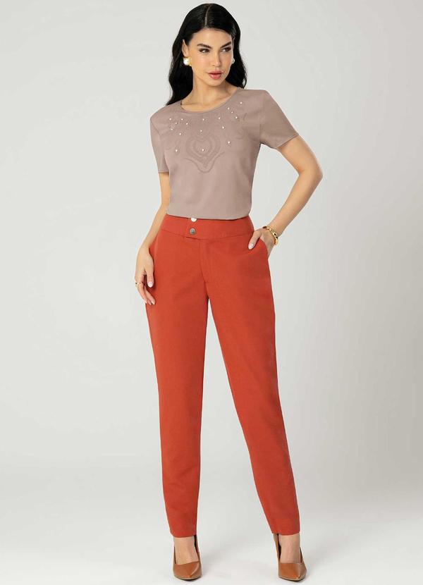 Gris - Calça Feminina Adulta Terracota 2
