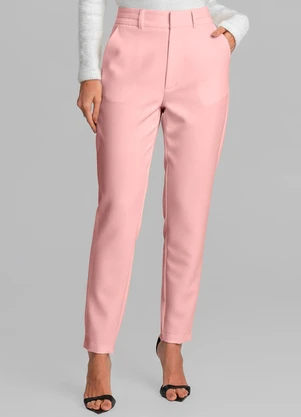 Dianna - Calça Feminina Cenoura em Barbie Strong Rosa - DIANNA