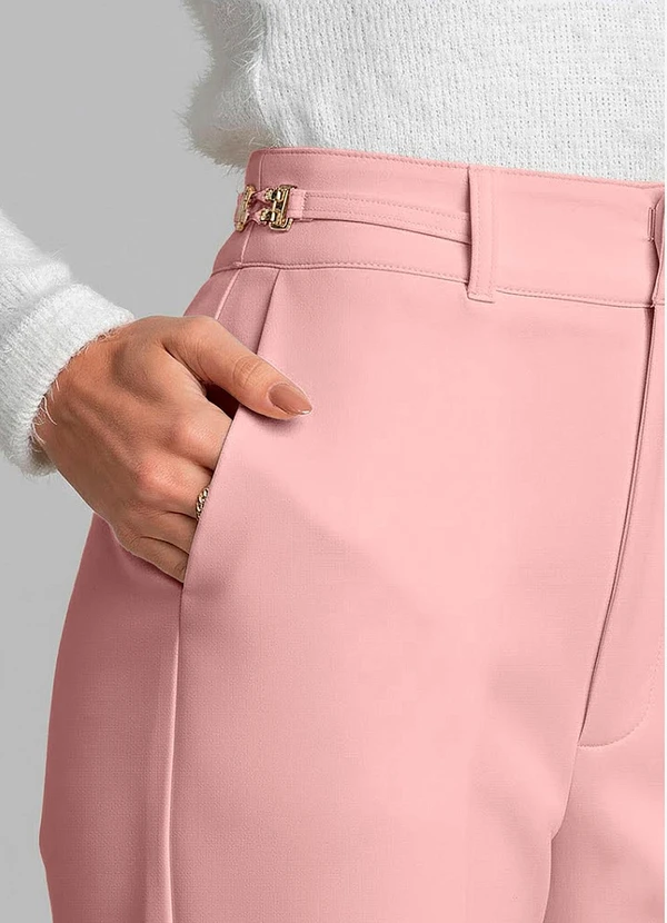 Dianna - Calça Feminina Cenoura em Barbie Strong Rosa 5