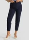 Dianna - Calça Feminina com Cinto Alfaiataria Preto - variação: Azul
