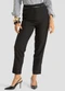 Dianna - Calça Feminina com Cinto Alfaiataria Preto - variação: Preto