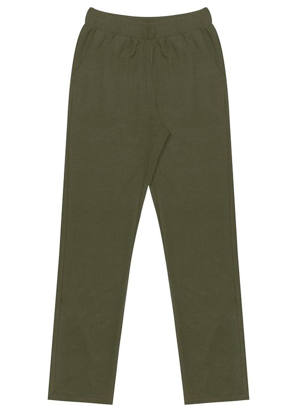 Rovitex - Calça Feminina em Molecotton de Viscose Verde