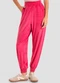 Dianna - Calça Feminina Jogger Veludo Cotelê Roxo - variação: Vermelho