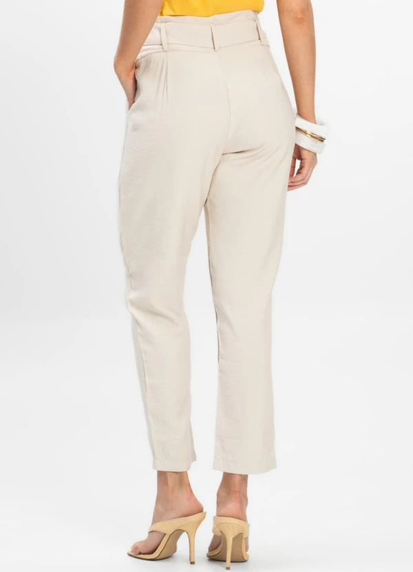 Rovitex - Calça Feminina Marrante Clochard Renaluci Bege 2