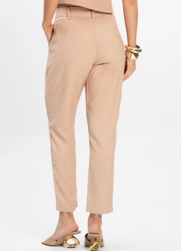 Rovitex - Calça Feminina Marrante Clochard Renaluci Bege 2