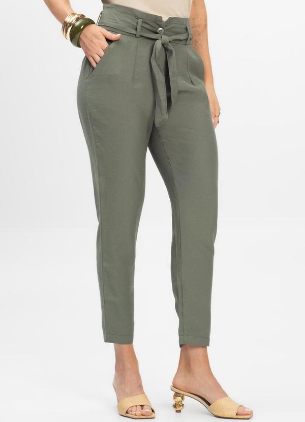 Rovitex - Calça Feminina Marrante Clochard Renaluci Verde