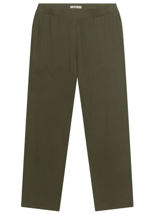 Secret Glam - Calça Feminina Plus Size em Molecotton Verde - SECRET GLAM