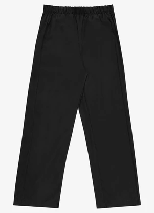 Endless - Calça Feminina Reta Alfaiataria Preto - ENDLESS