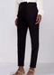 Marialícia - Calça Feminina Tecido Plano Rosa - variação: Preto