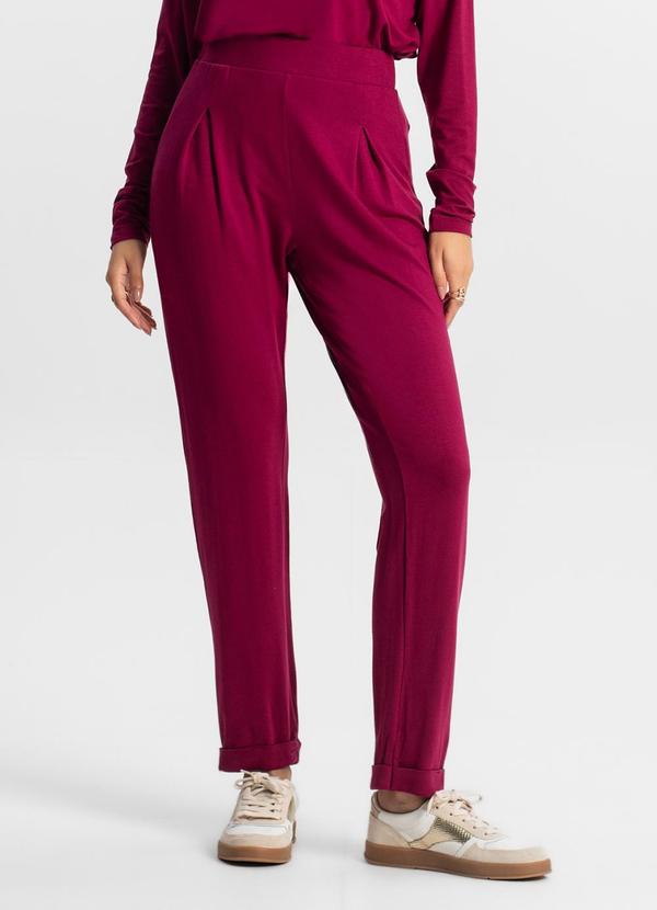 Rovitex - Calça Feminina Vermelho 1