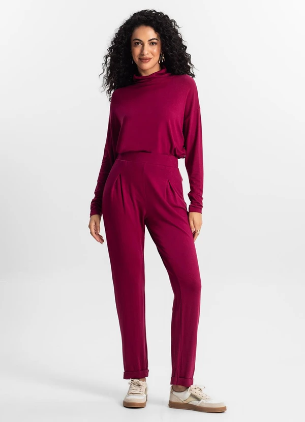 Rovitex - Calça Feminina Vermelho 3