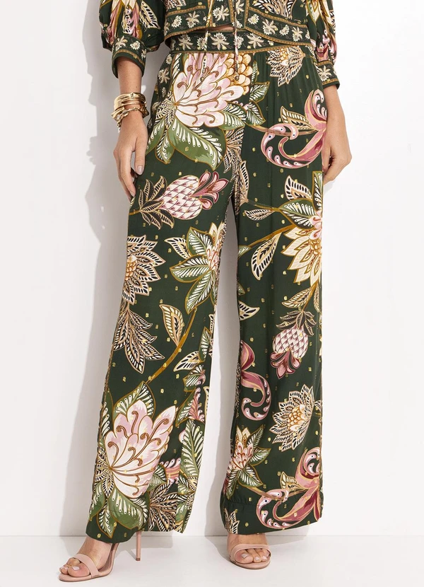 Farm - Calca Floral Delhi Verde