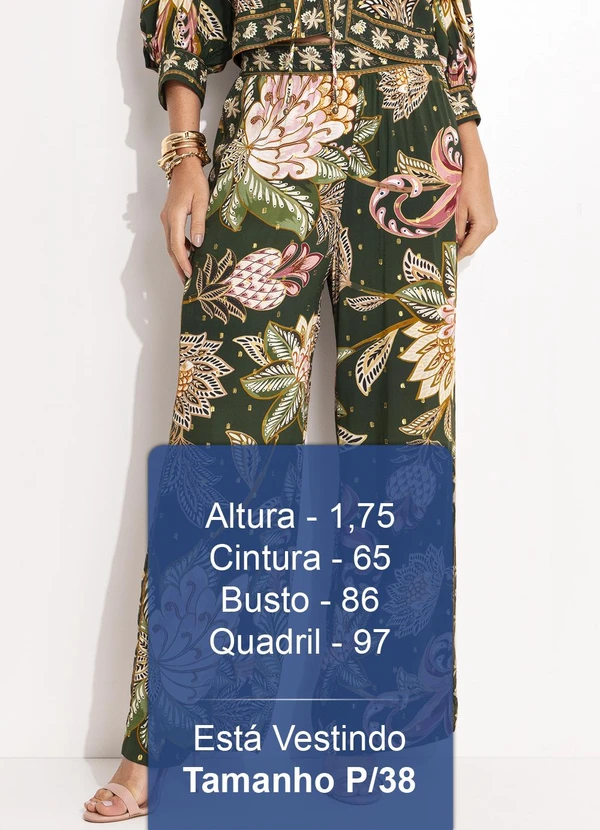 Farm - Calca Floral Delhi Verde 6