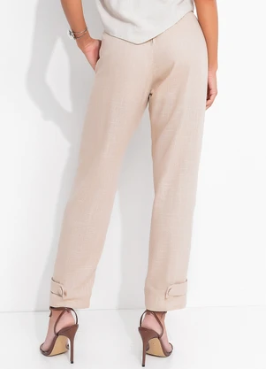 You Premium - Calça Hortênsia Bege - YOU PREMIUM