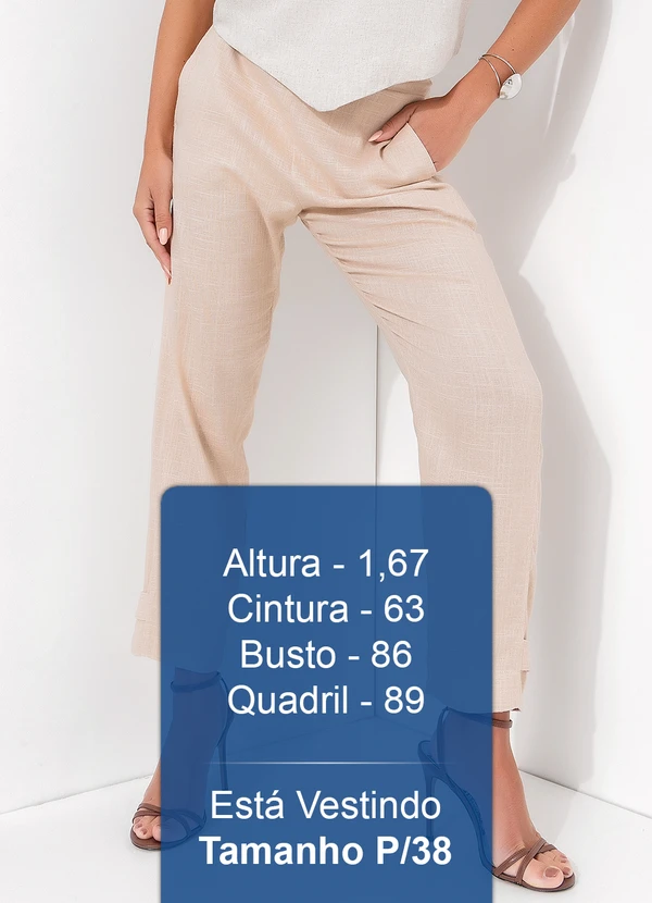 You Premium - Calça Hortênsia Bege 6