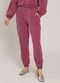 Sofie - Calça Jogger em Moletom Estonado Roxo - variação: Roxo
