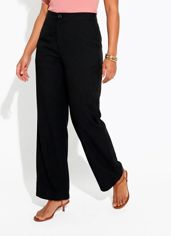 Colcci - Calça Linho Preto 4