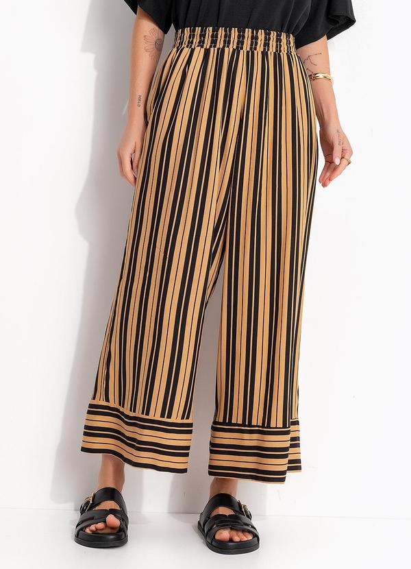 Cal�a (Listrado Preto) em Viscose