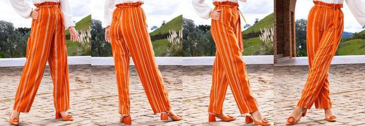 Cala Listrado Telha em Linho