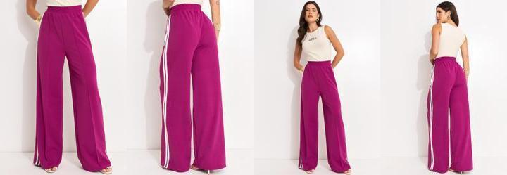 Cala Magenta em Malha Crepe