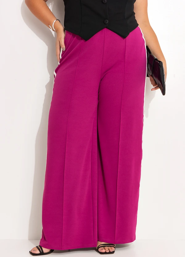 Quintess - Calça Magenta em Malha Crepe 10