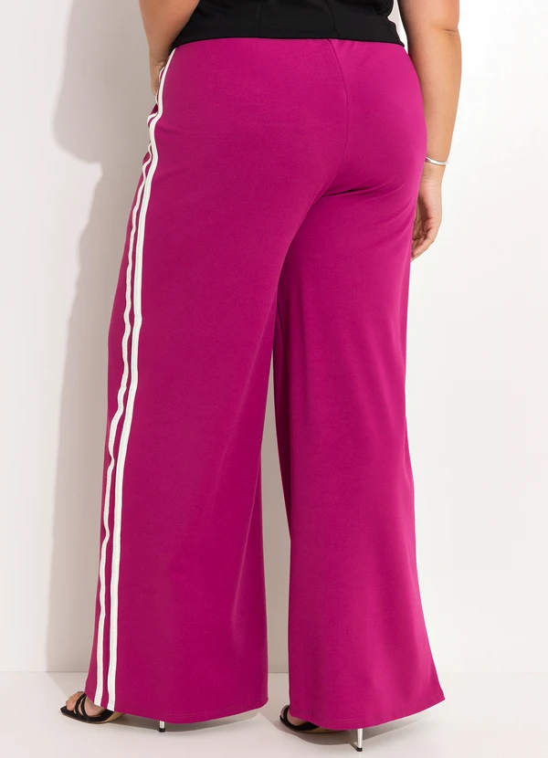 Quintess - Calça Magenta em Malha Crepe 8