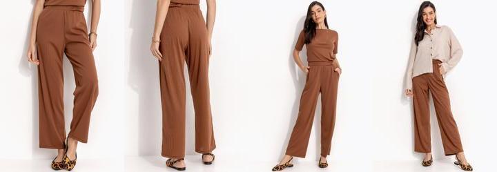 Cala Marrom Amendoado em Canelado