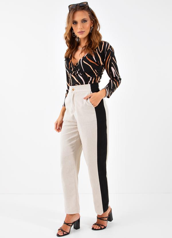 Quintess - Calça Natural em Linho 3