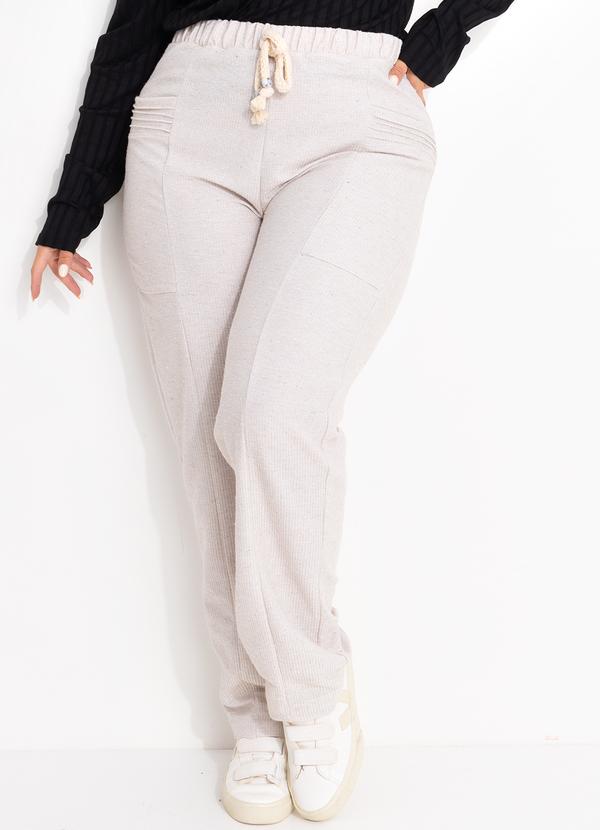 Quintess - Calça Natural em Moletinho 6