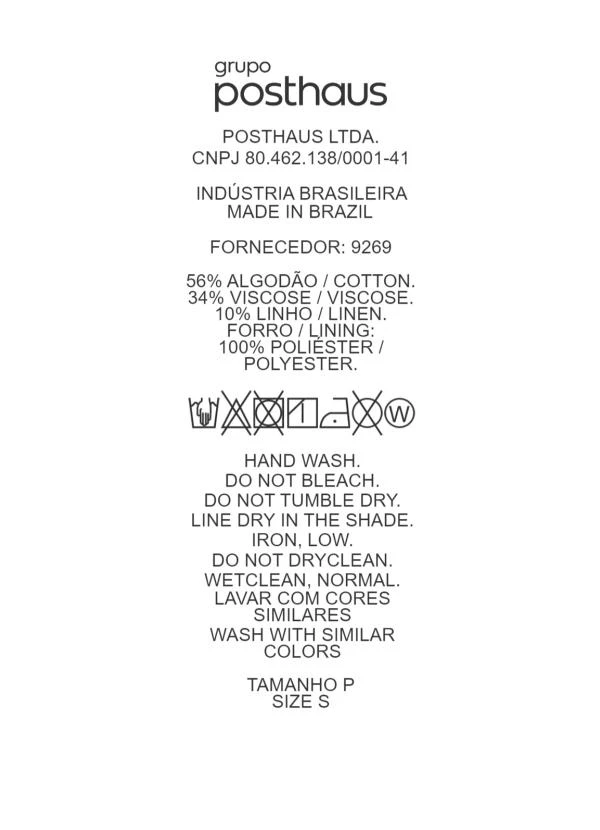 Quintess - Calça Off White em Linho 18