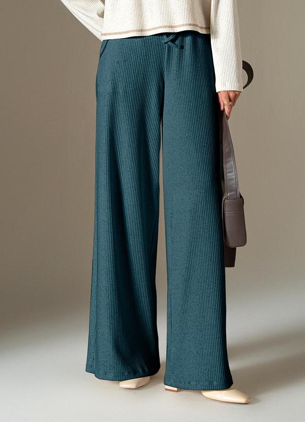 Use Modo - Calça Pantalona Verde 2