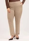 Cativa - Calça Plus Size em Viscose Marrom Claro - variação: Marrom Claro