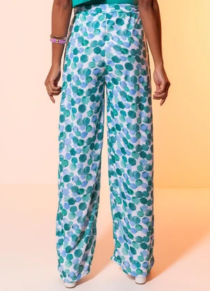 Moda Pop - Calça Poá Aquarelado em Malha - MODA POP