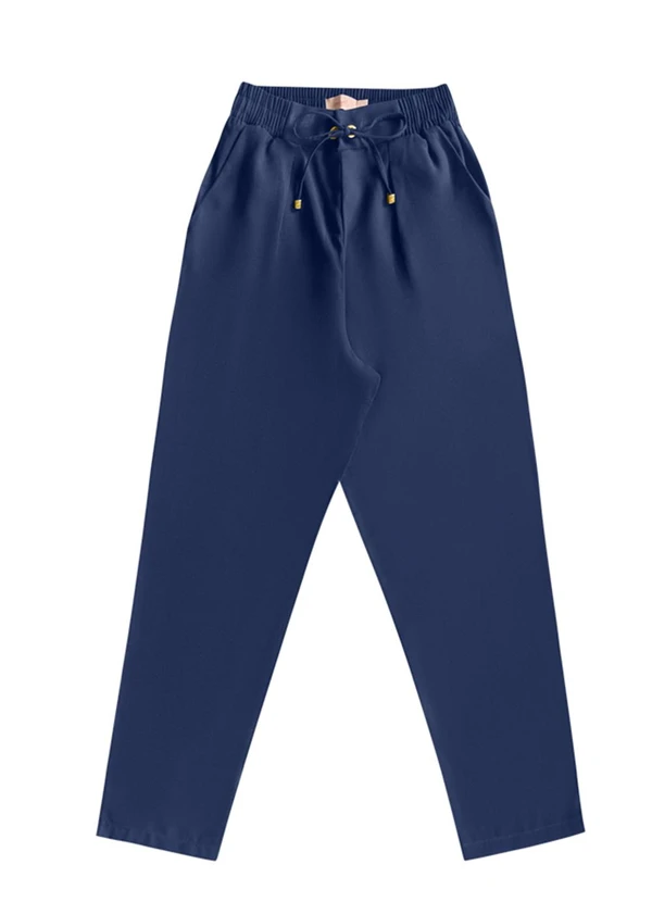 Angel - Calça Reta Alfaiataria Azul