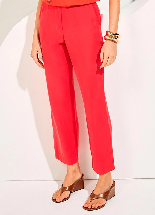 Ritmi Studio - Calça Reta de Alfaiataria