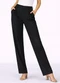 Rovitex - Calça Reta em Air Flow com Bolsos Aishty Bege - variação: Preto