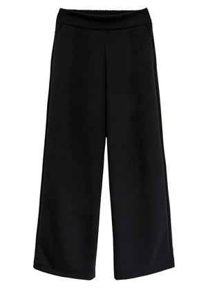 Malwee - Calça Reta em Suedine Premium Preto - MALWEE