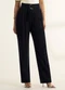 Gris - Calça Reta em Viscose Preto - variação: Preto