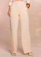 Doce Trama - Calça Reta Soft Garden Geometric Flow Branco - variação: Branco