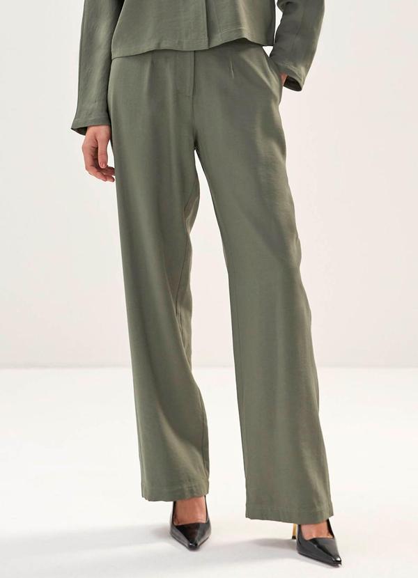 Carlota Costa - Calça Reta Verde 1