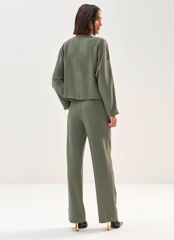 Carlota Costa - Calça Reta Verde 4