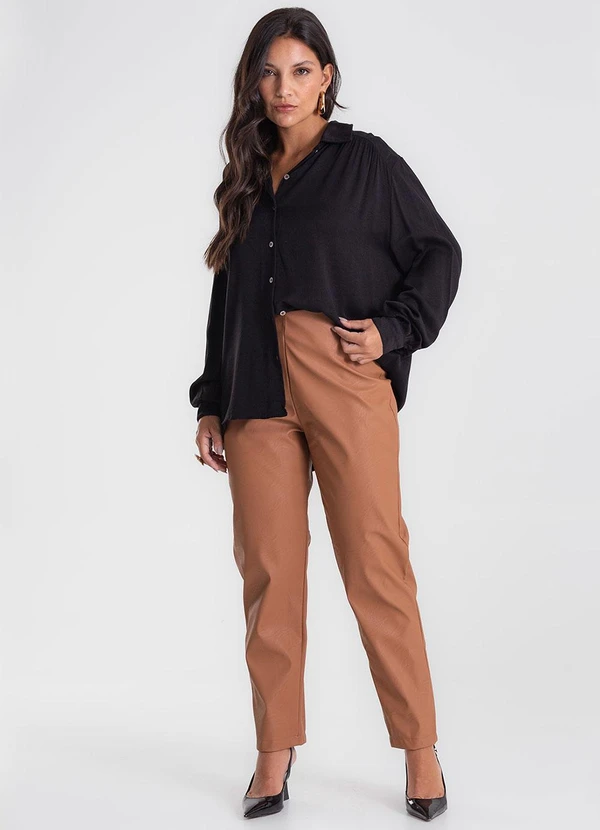 Endless - Calça Sintético Feminino Marrom 3