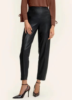 Endless - Calça Sintético Feminino Preto - ENDLESS