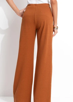 Colcci - Calça Texturizada Marrom - COLCCI